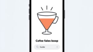 Схематичная иллюстрация этапов воронки продаж в чат-боте для кофейни от компании МейдБотс Кофе